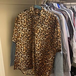 Jaguar print shirt